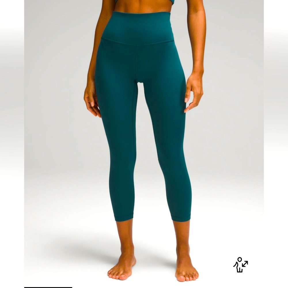 NWT Align High-Rise Crop 23” in Green Jasper